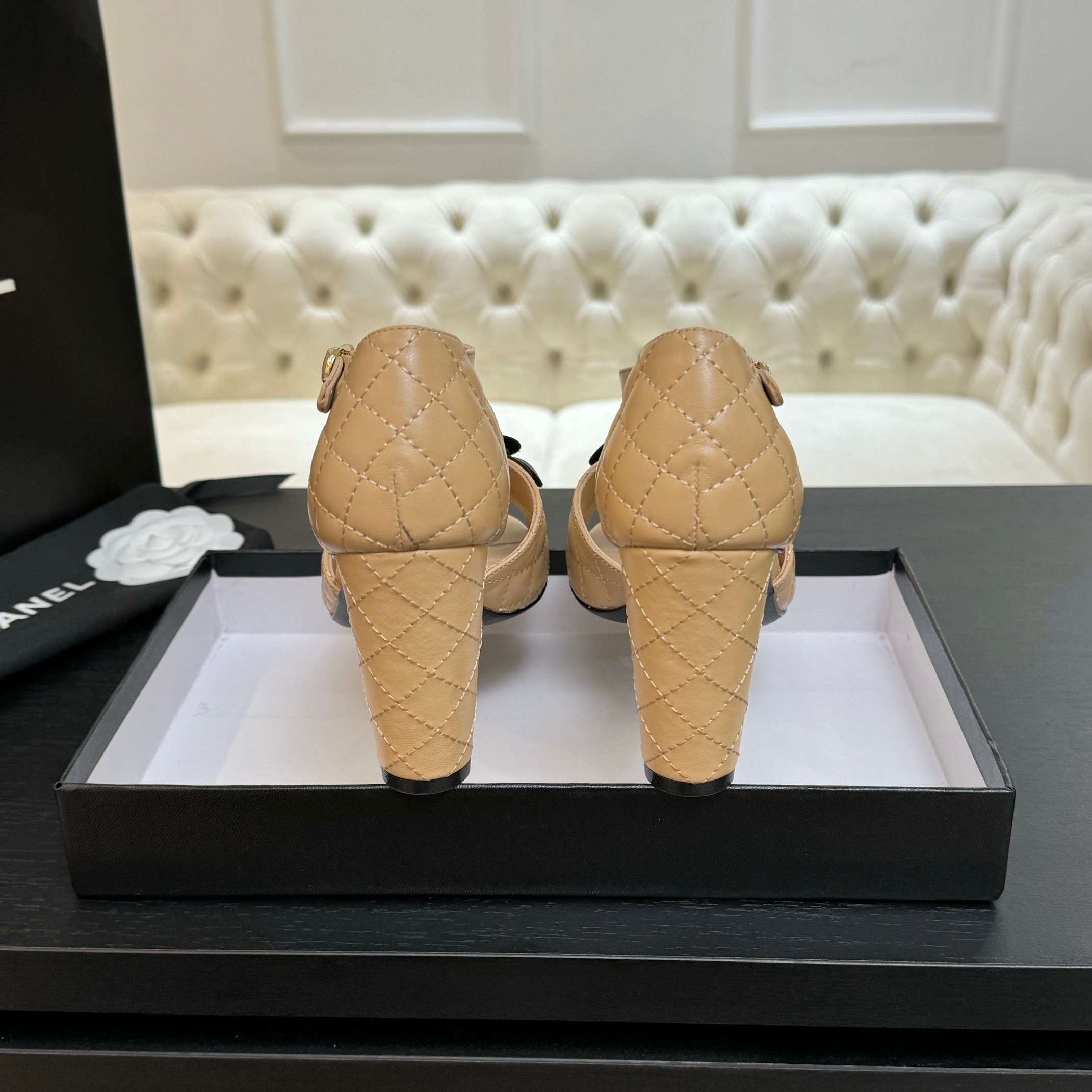 Chanel Camellia High Heel Sandals - Elegant Women's Designer Footwear 6 a1746698017894 5718