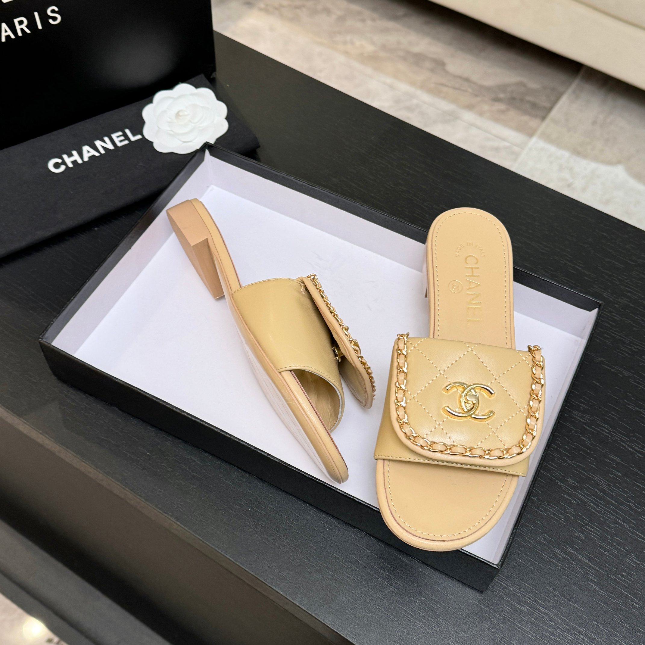 CHANEL women's shoes CHANE*｜Xiaoxiang classic spring and summer flip cover — photo 6