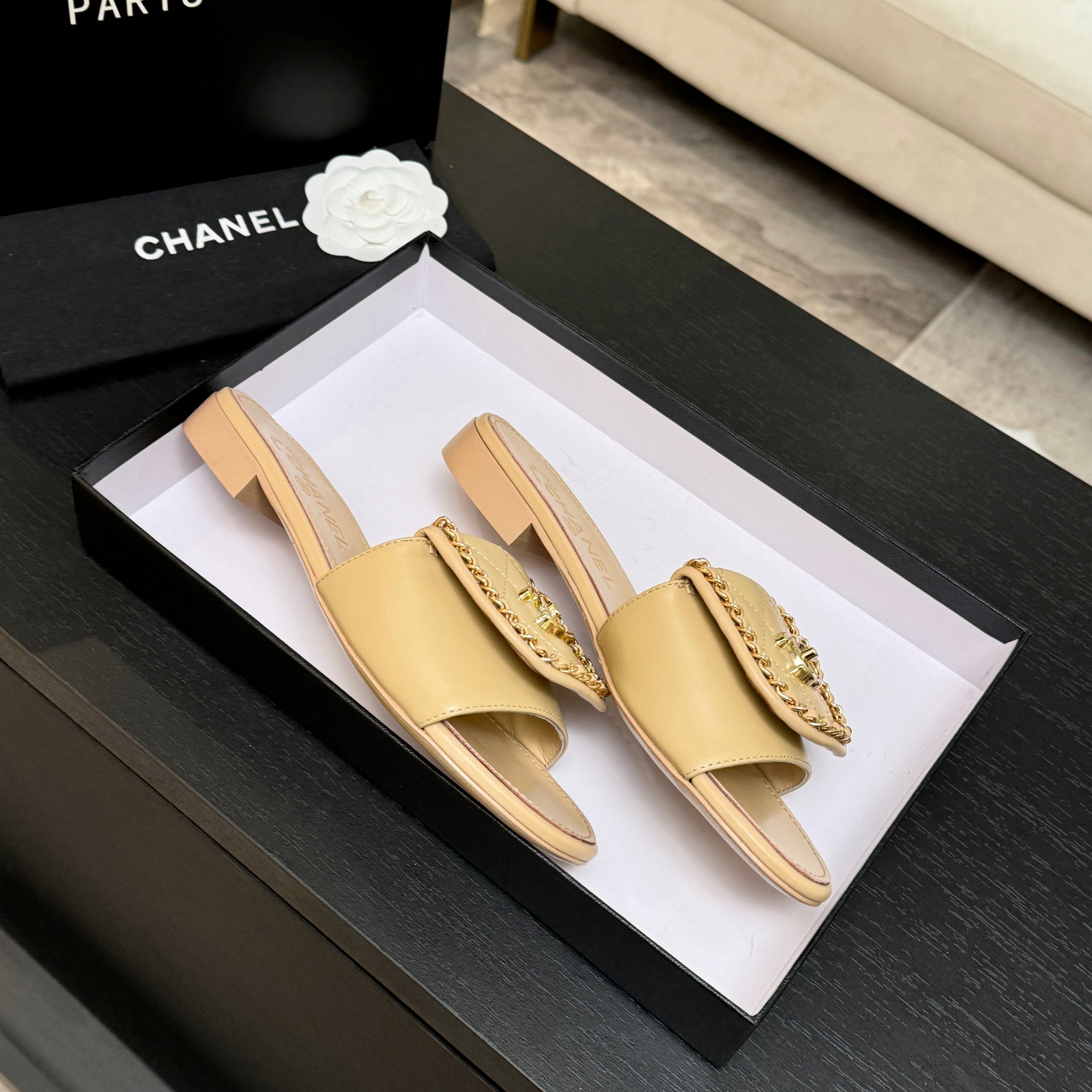 CHANEL women's shoes CHANE*｜Xiaoxiang classic spring and summer flip cover — photo 7
