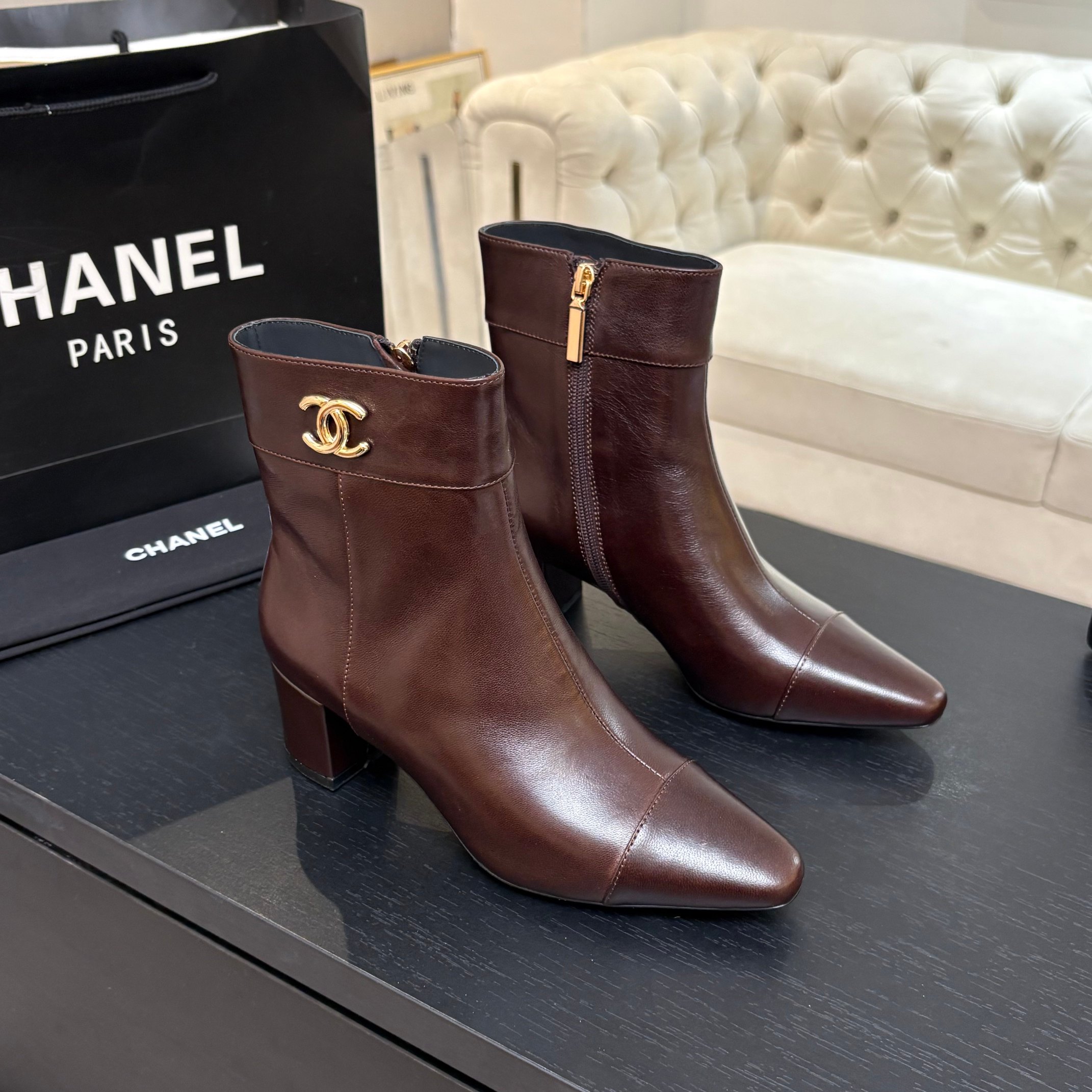 Brown Ankle Boots