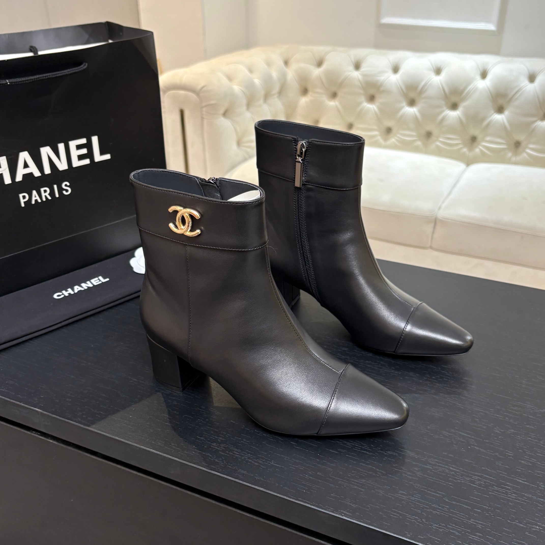 Black Ankle Boots