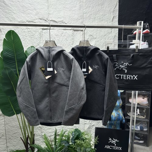 Arc'teryx Sawyer Wool Hoody Embroidered Logo Jacket Couple Style 1 Arc’teryx Sawyer Wool Hoody Embroidered Logo Jacket Couple Style