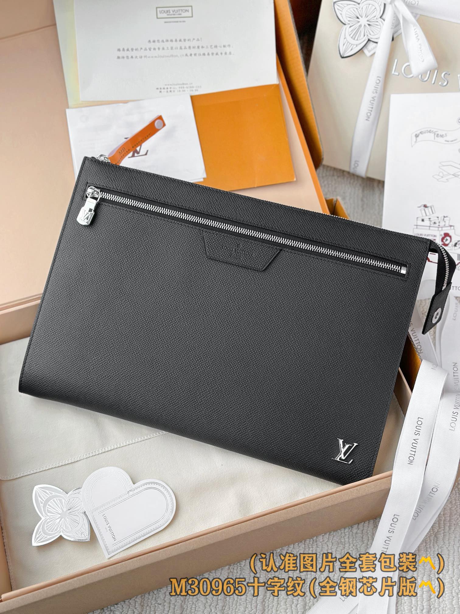  M30965 大号十字纹 (〽️A级全钢〽️）个性化定制版！163变码、本款由Pochette 24H