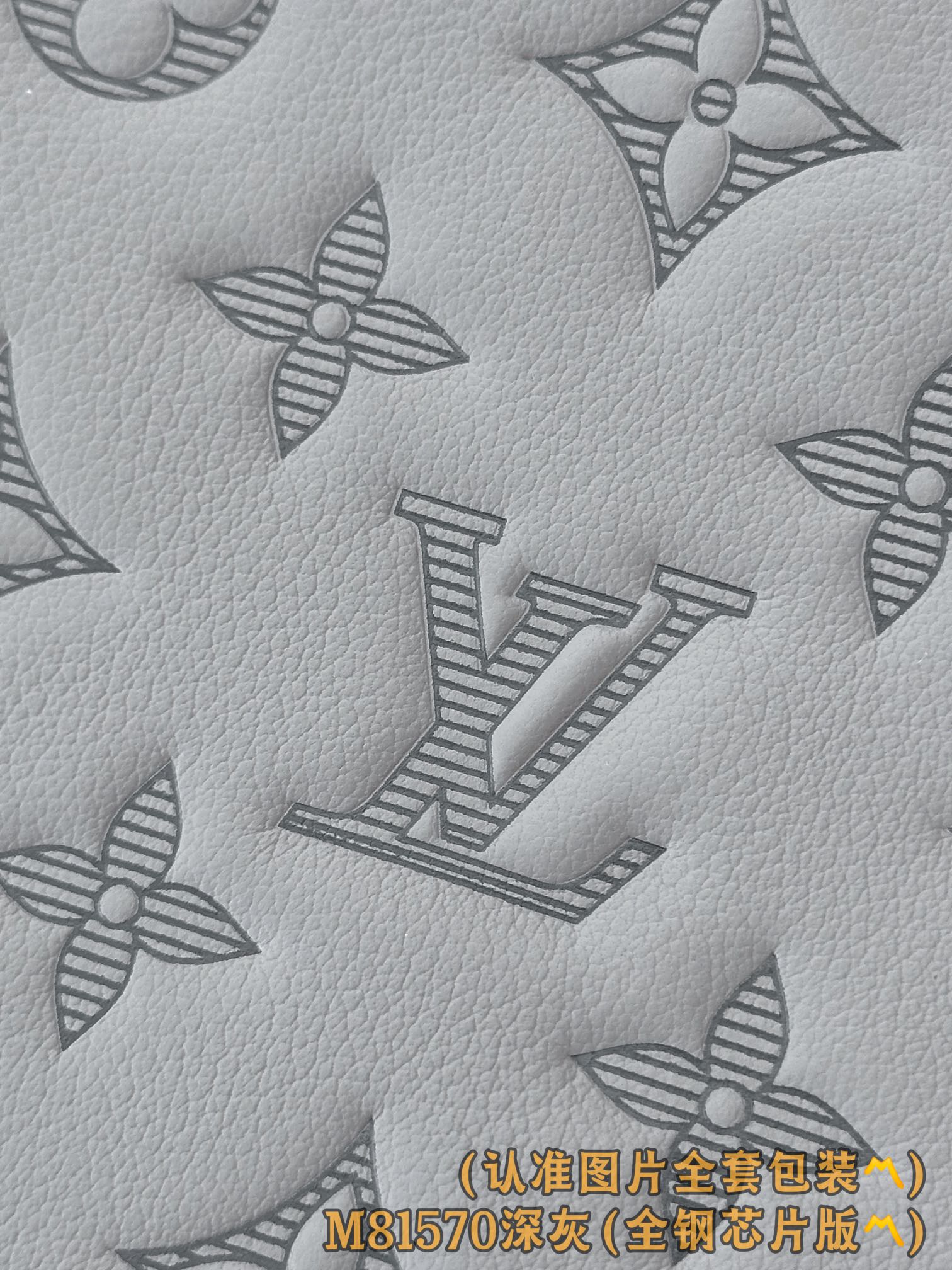 Louis Vuitton Monogram Shadow Pochette To-Go Clutch, Dark Gray 11 i1751969764 1177 8