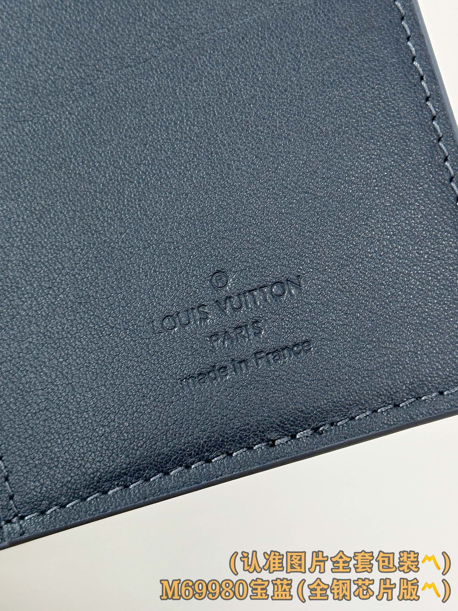 M69980 宝蓝 (〽️A级全钢版〽️) 个性化定制、变码芯片！Brazza 錢包 這款品牌標誌性的B