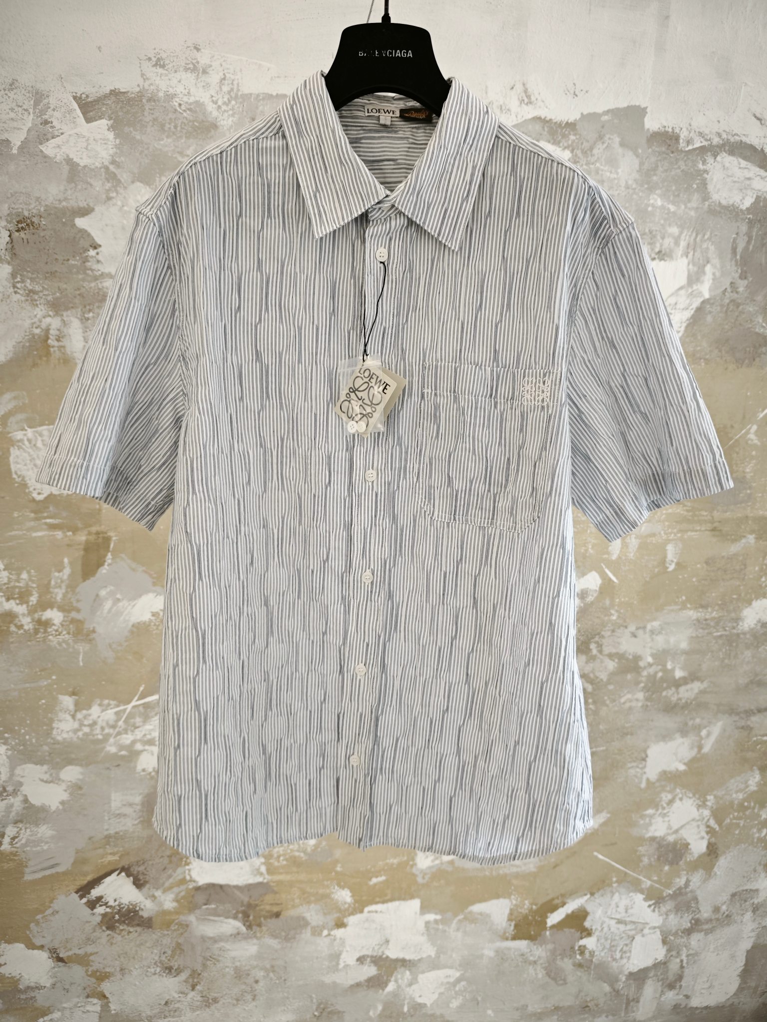 로에베 애너그램 자수 스트라이프 니트 698 Loewe T Shirt
