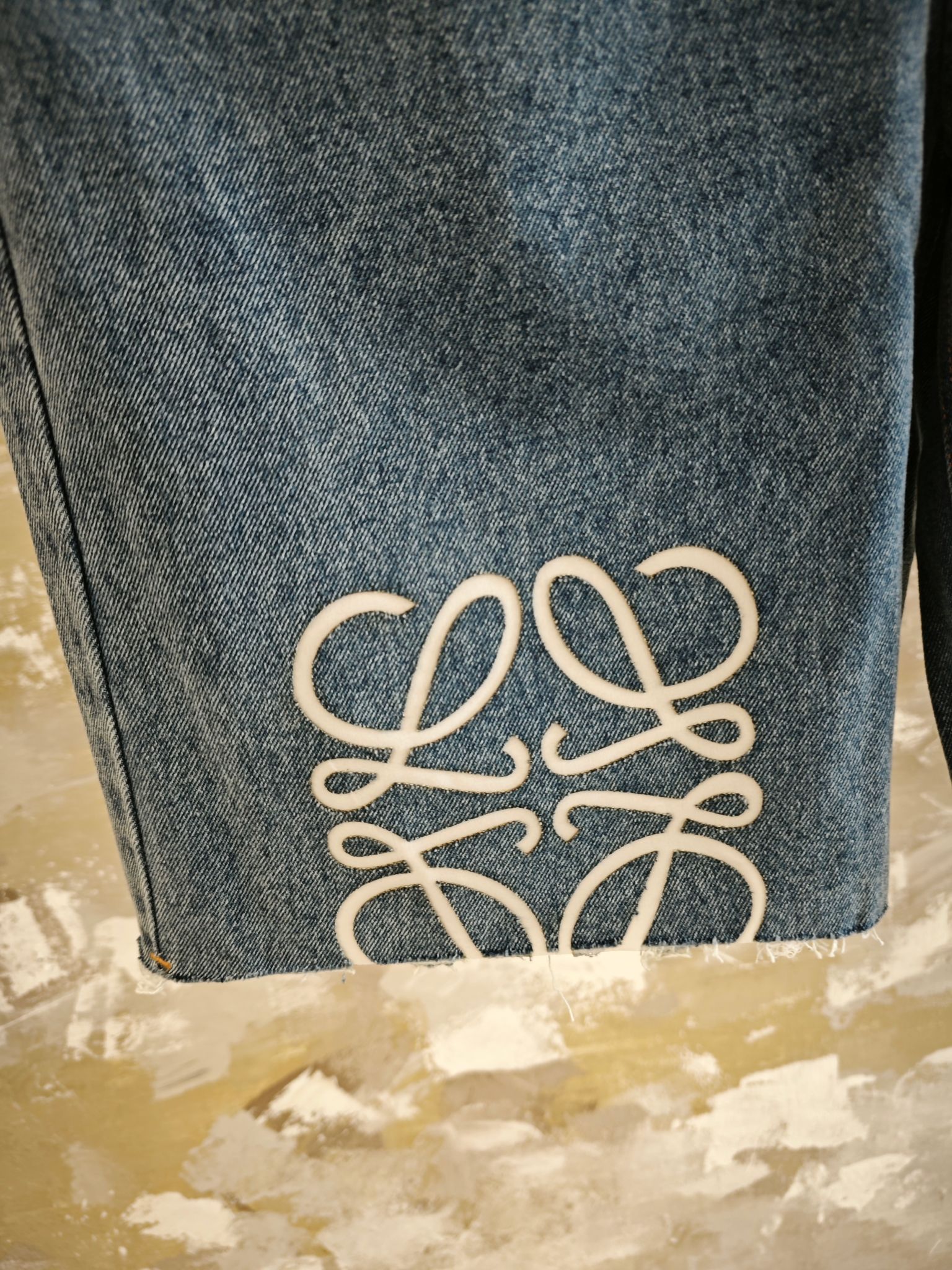 Loewe Anagram Denim Shorts - Custom Blue, Comfortable & Stylish 5 a1750073057148 2355