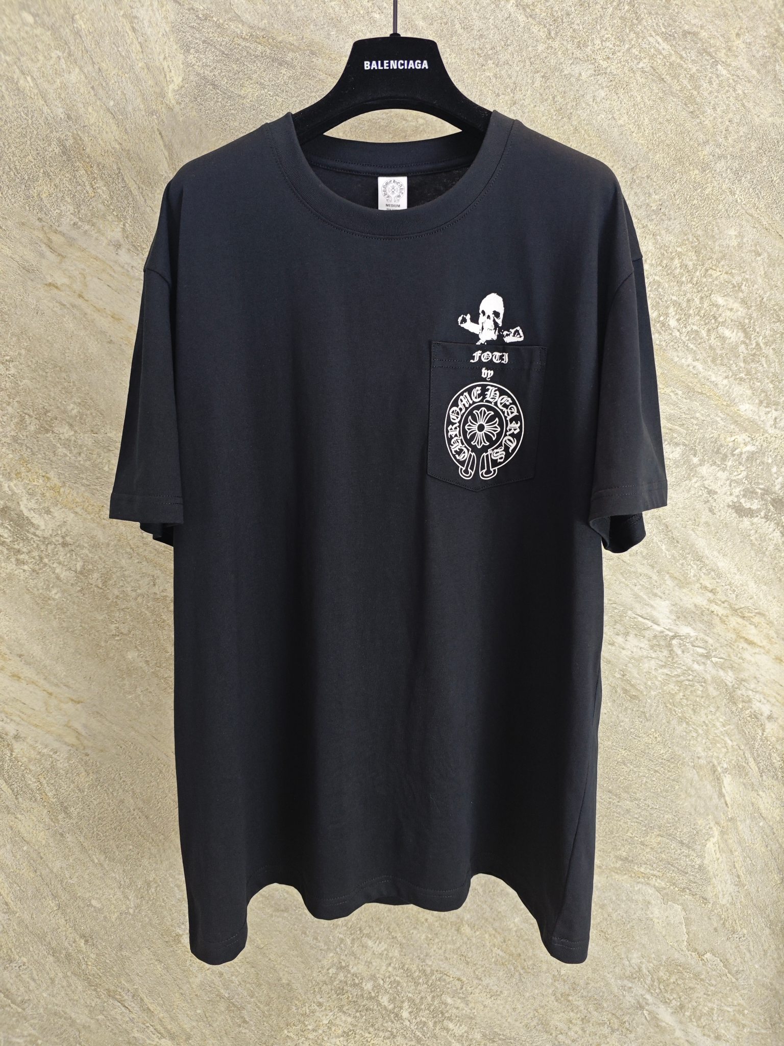 크롬하츠 프린트 코튼 반팔 티셔츠 705 Chrome Hearts T Shirt