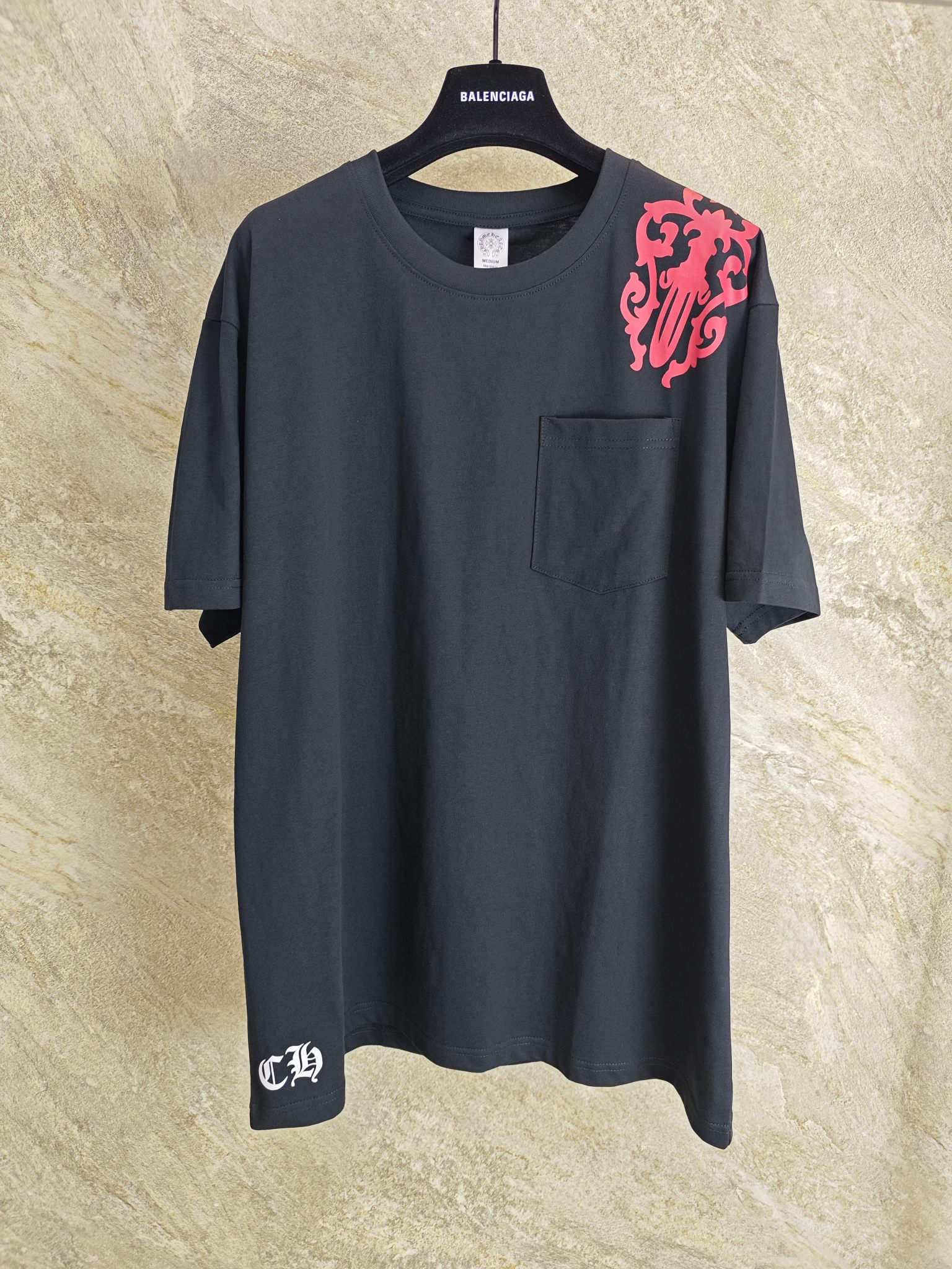 크롬하츠 프린트 코튼 반팔 티셔츠 1053 Chrome Hearts T Shirt