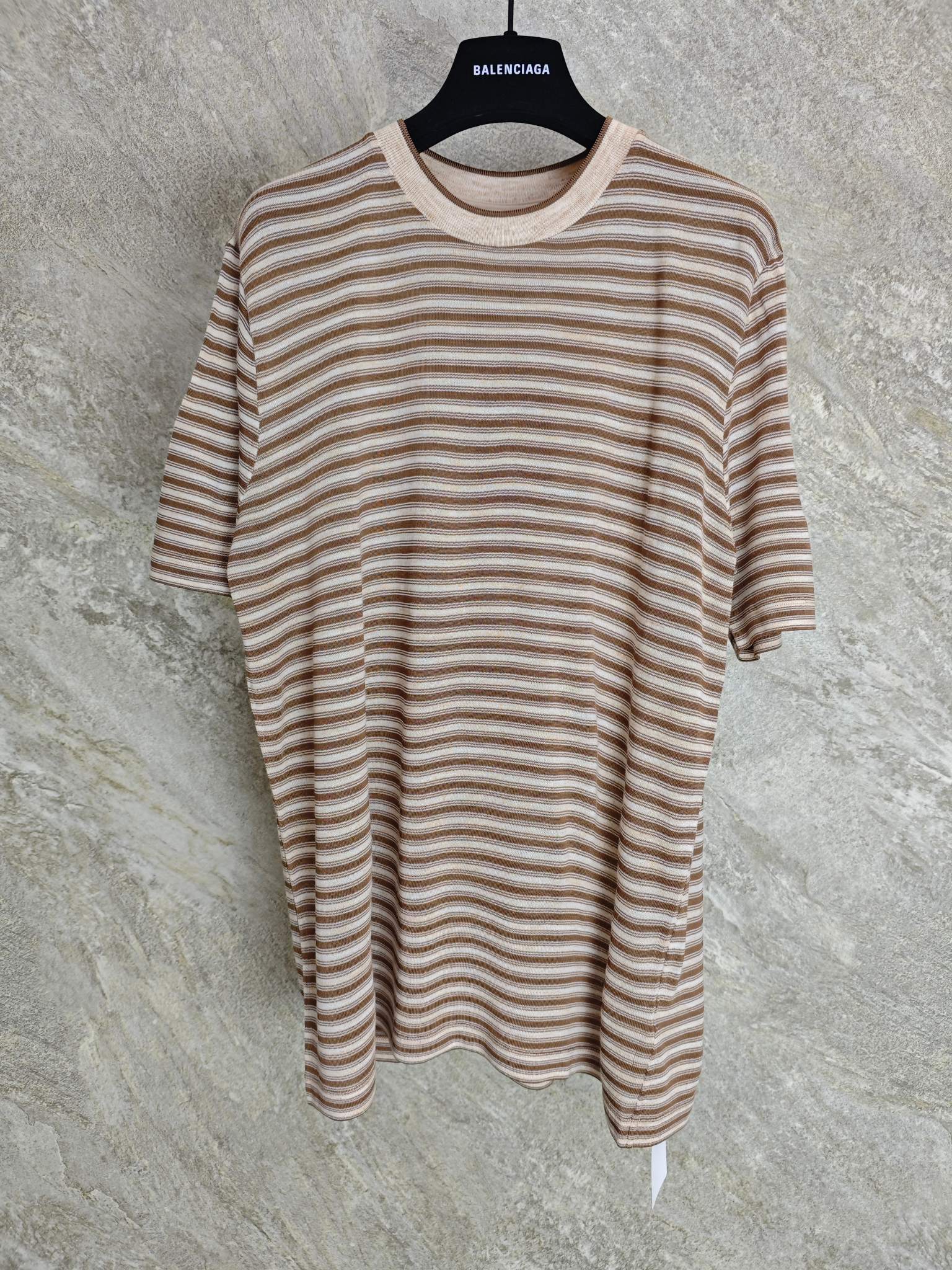 로로피아나 스트라이프 린넨 오버핏 니트 711 Loro Piana T Shirt