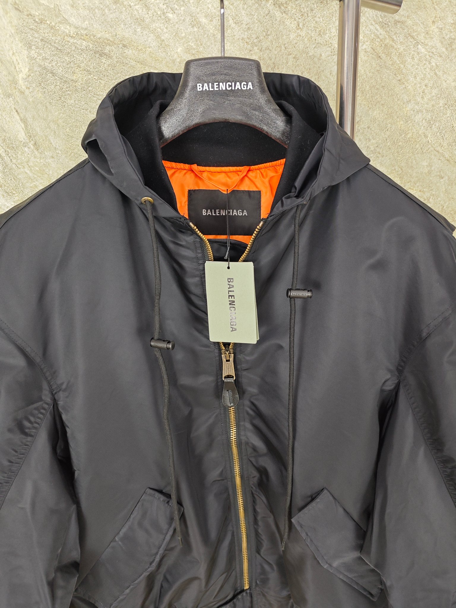 발렌시아가 25 FW 마스킹테이프 플라이트 자켓 남성 자켓 25FW 상세 이미지 3