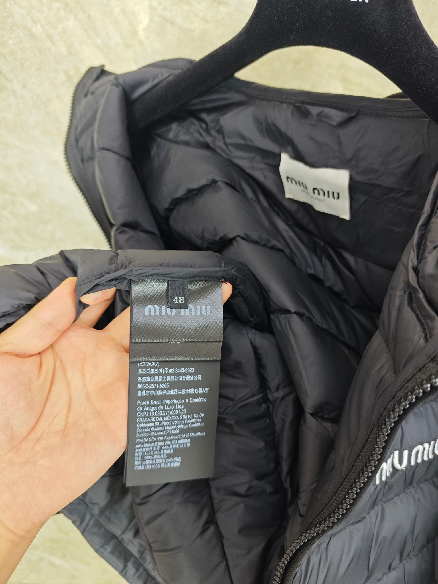 미우미우 남성 자켓 157863 Miu Miu Jacket 상세 이미지 6