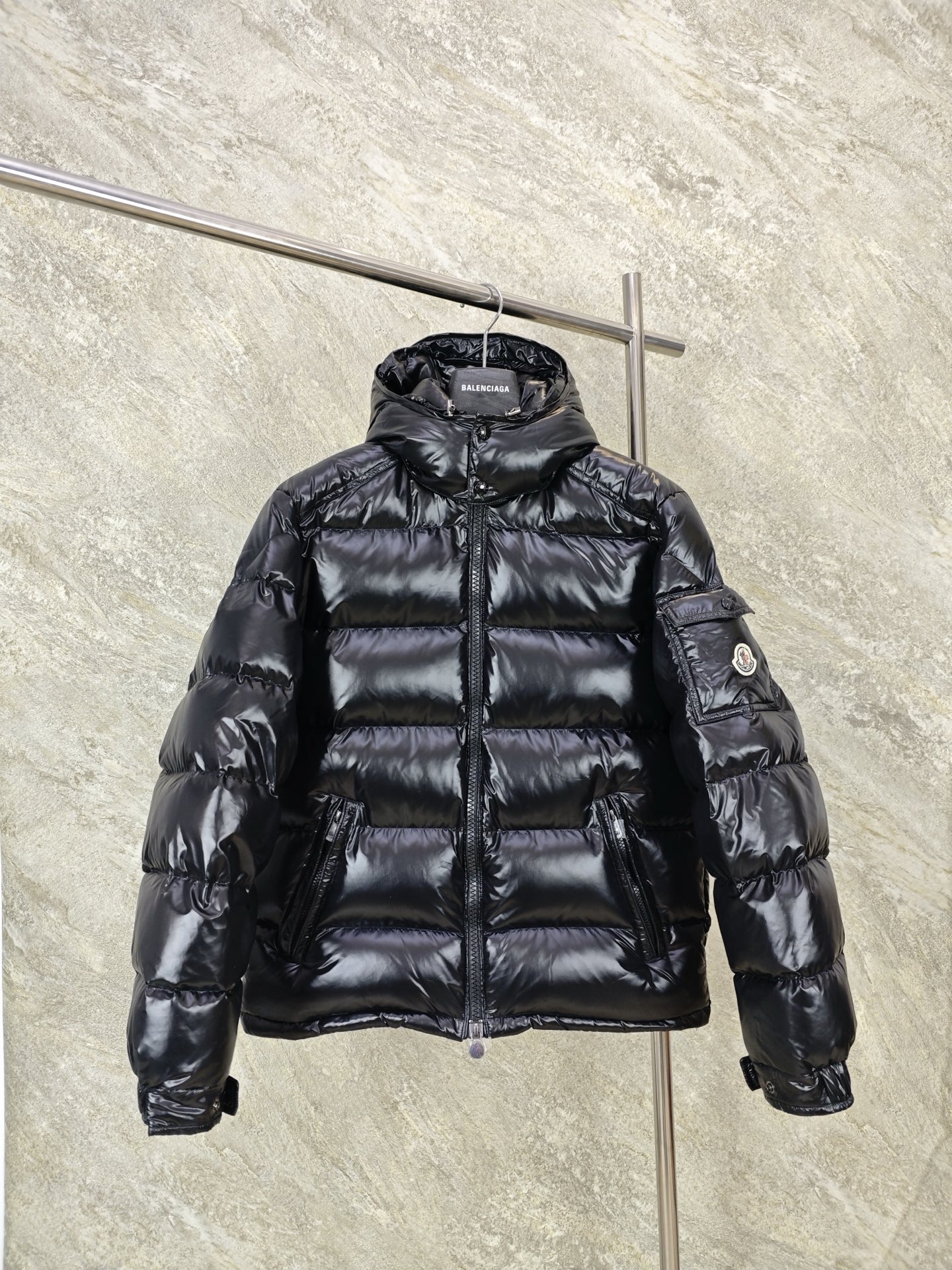 몽클레르 마야 후드 쇼트 다운 재킷(Moncler Maya Hooded Short Down Jacket) 158173