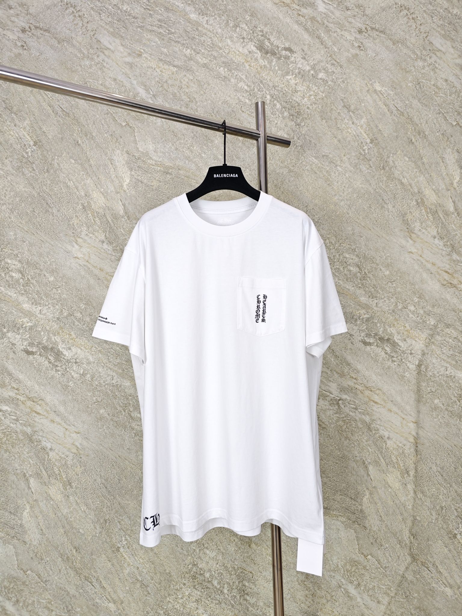 크롬하츠 프린트 코튼 반팔 티셔츠 1080 Chrome Hearts T Shirt