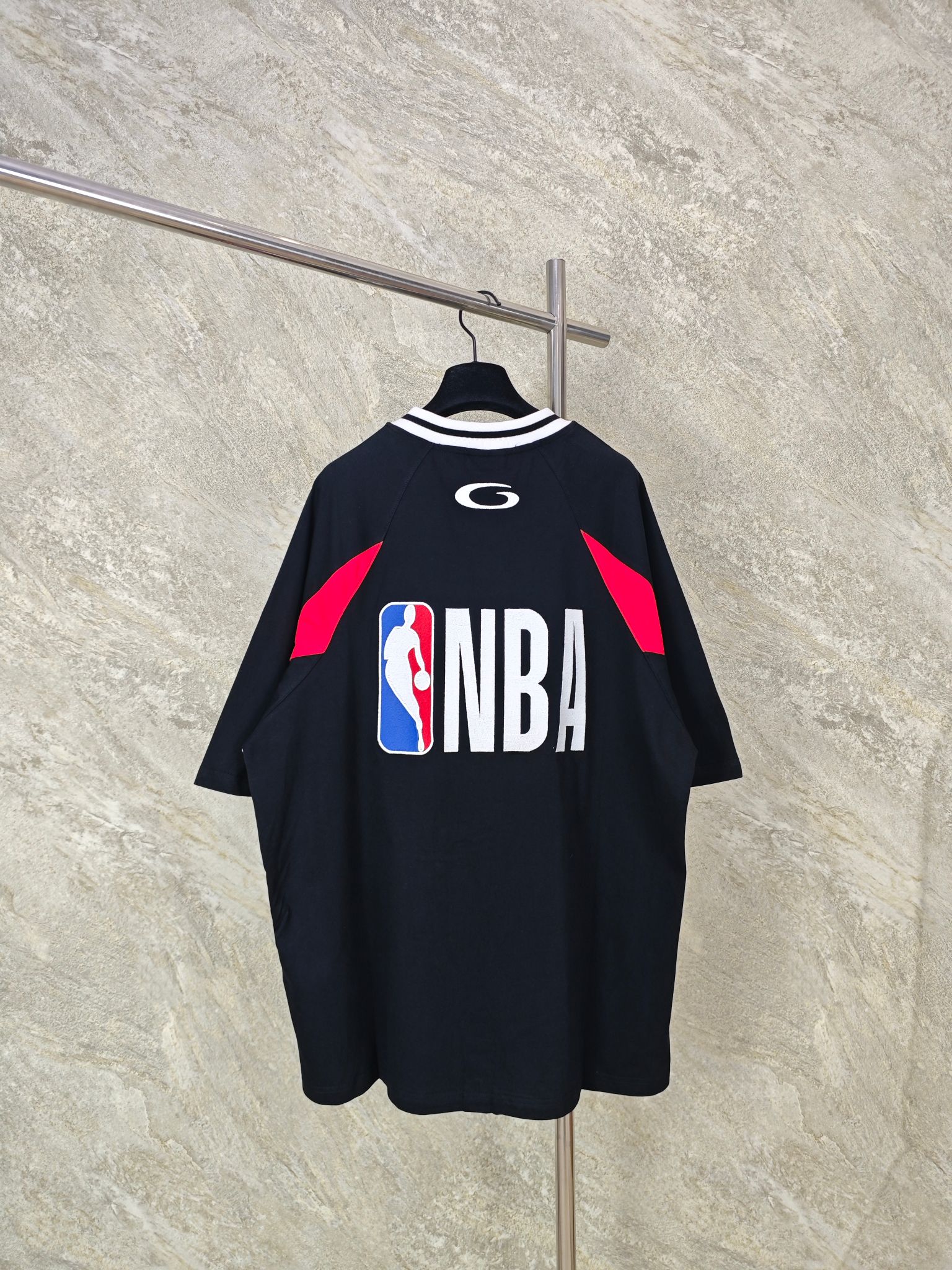 발렌시아가 NBA 콜라보 반팔 티셔츠 26SS 상세 이미지 2