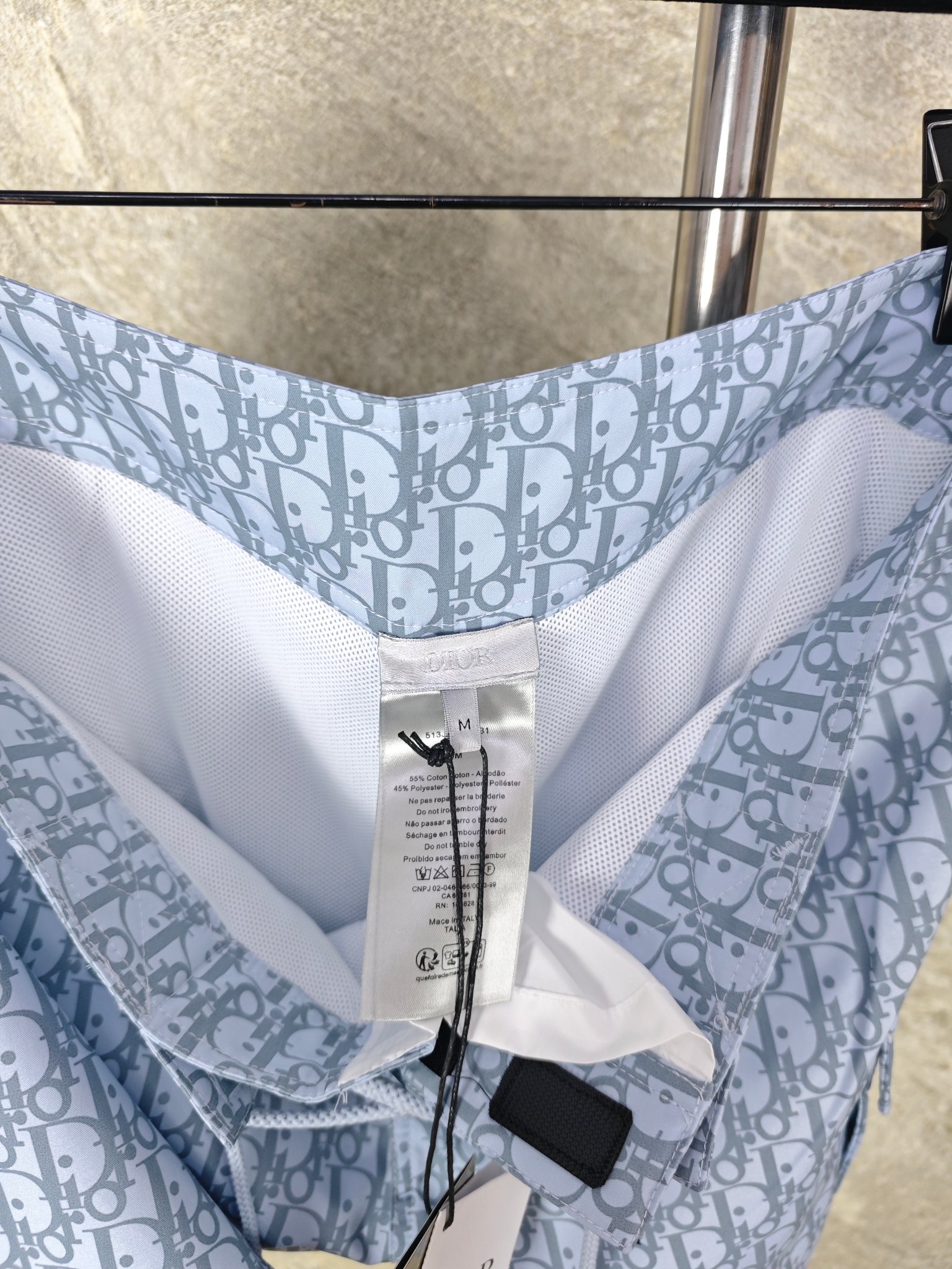 디올 오블리크 프린트 남성 반바지 26SS 썸네일 이미지