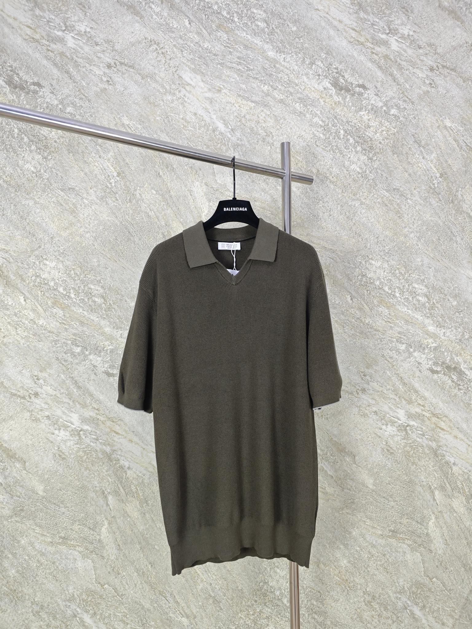 NO:824110,Top quality BC seagull collar old money style knitted short-sleeved size S M L19860909顶级品质 BC海鸥领老钱风针织短袖 size S M L XL 定制麻棉混纺毛料,采用进口织机（7针）编织,定制毛料,毛料酵洗.,男装,T-shirt,,Women's clothing