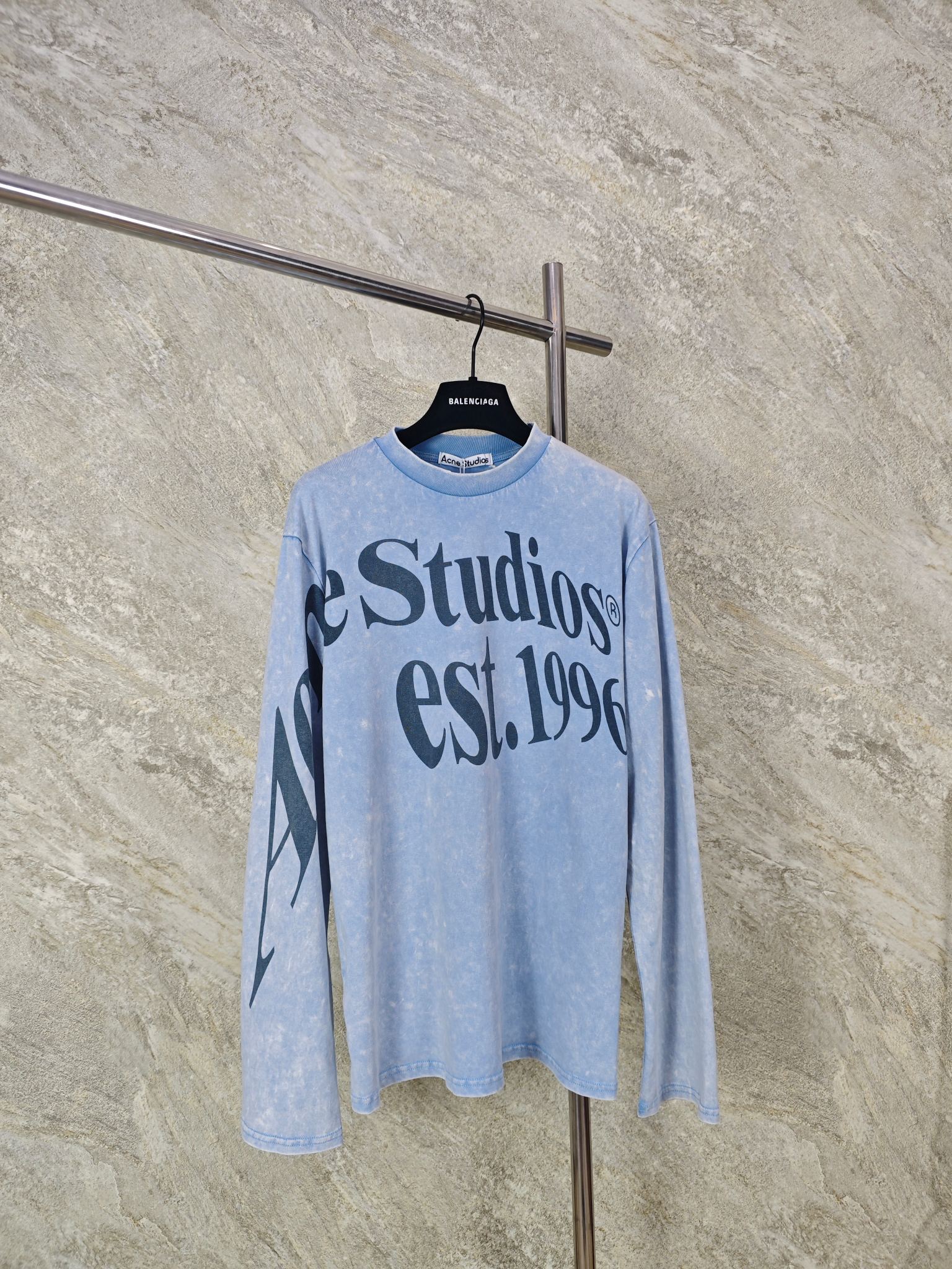 NO:824109,Top quality Acne studios washed ice blue long sleeve SIZE S M L XL,men's,acne studios,dior,19860909顶级品质 Acne studios 水洗冰蓝长袖 SIZE S M L XL,男装,acne studios,dior,,Women's clothing