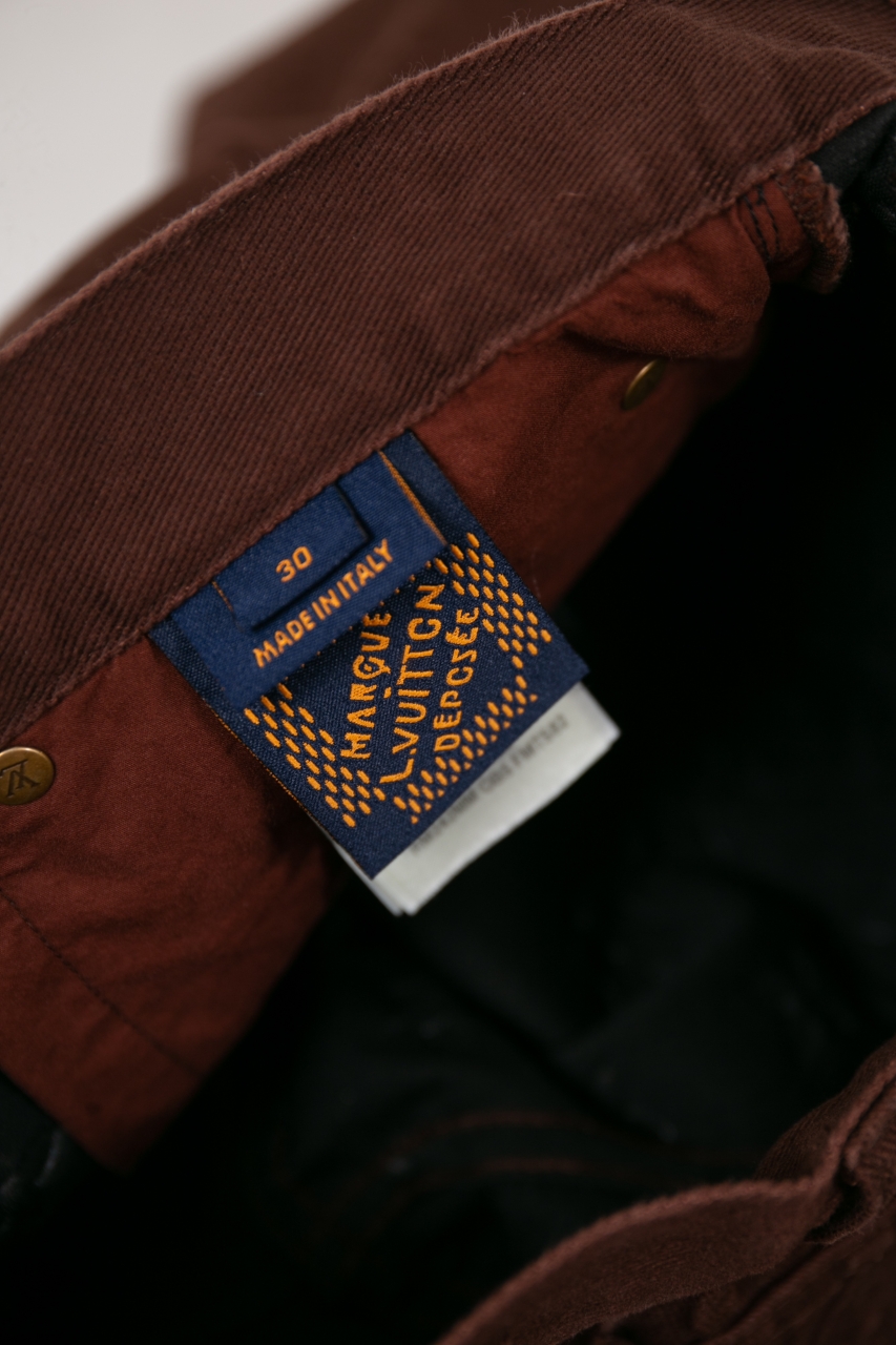 Louis Vuitton Monogram Embossed Straight Leg Jeans - Brown, Size 29-32 9 windows1742860688135 2013702512 1369544949