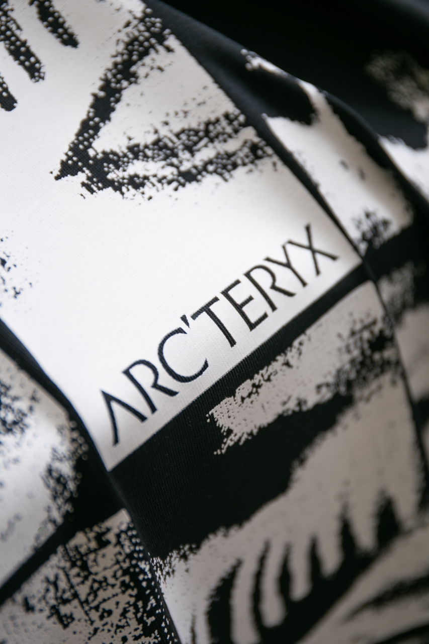 Arc'teryx Black Cotton Blend T-Shirt with Bird Logo - Breathable & Comfortable 8 windows1745629526870 874950262 83802279