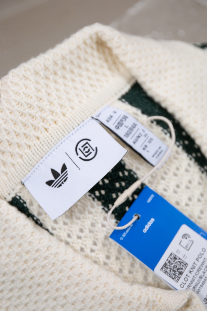 Adidas x CLOT Knitted Polo Shirt by Edison Chen - Striped Design 6 windows1755293532823 2623676231514440751