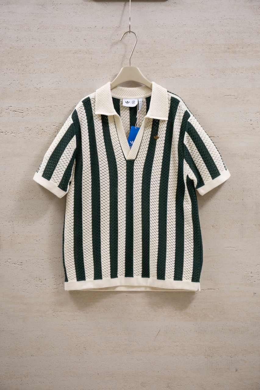 Adidas x CLOT Knitted Polo Shirt by Edison Chen - Striped Design 2 windows1755293532869 1452051588 295370557
