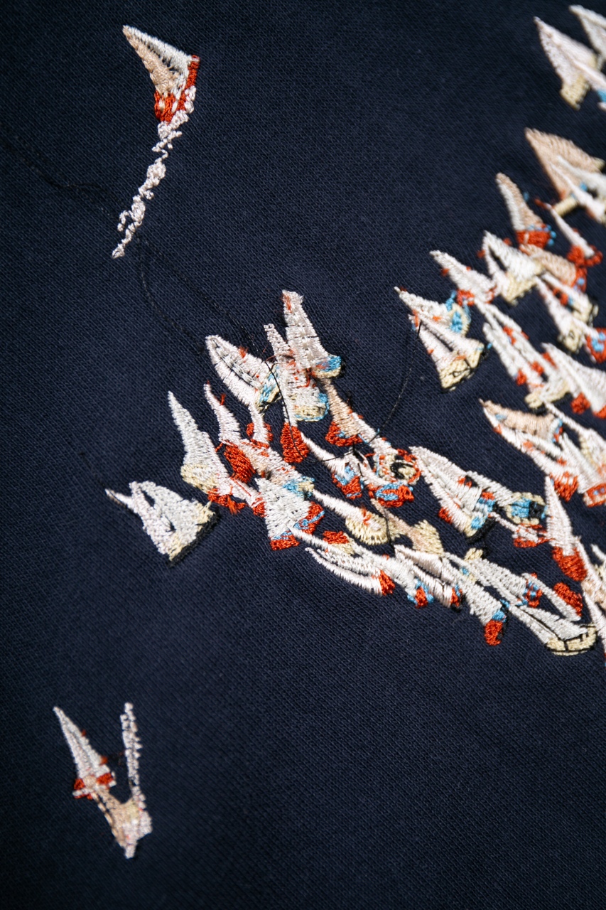 Louis Vuitton Blue Cotton Hoodie with Sailboat Embroidery - Casual Style 5 windows1755713068570 2143486001 261486794