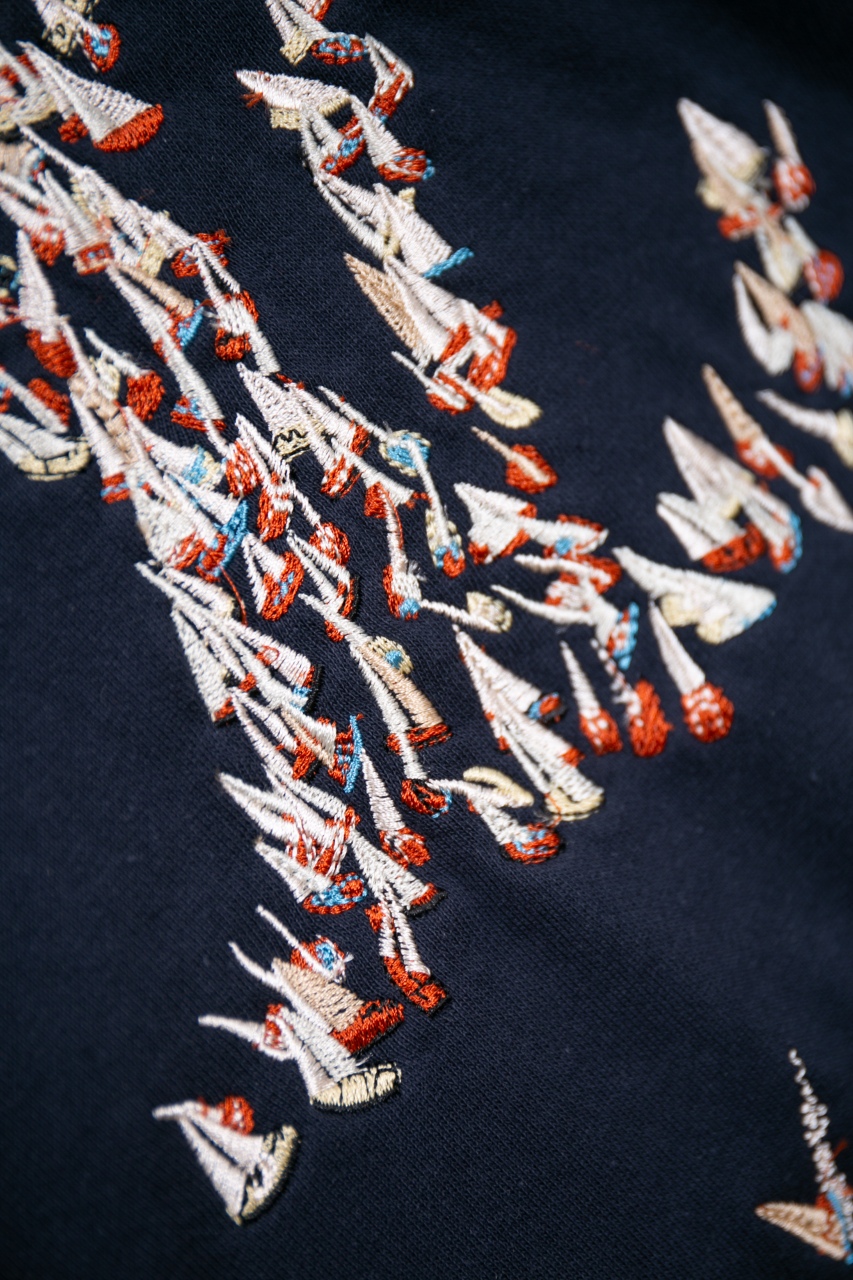 Louis Vuitton Blue Cotton Hoodie with Sailboat Embroidery - Casual Style 6 windows1755713069329 377804908 1789957561