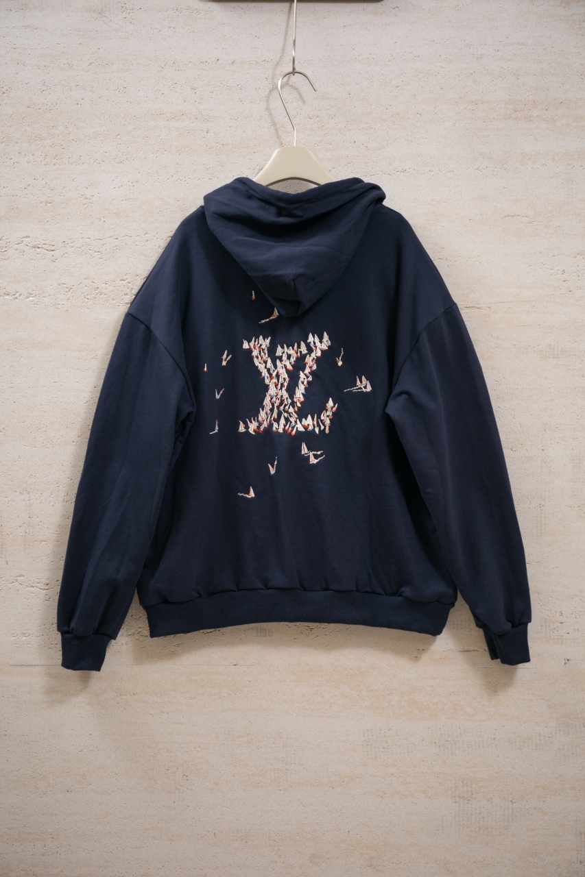 Louis Vuitton Marine Loose-fit Hoodie Pullover Sweatshirt for Men and Women 2 windows1755713107369 1144722701 718237003