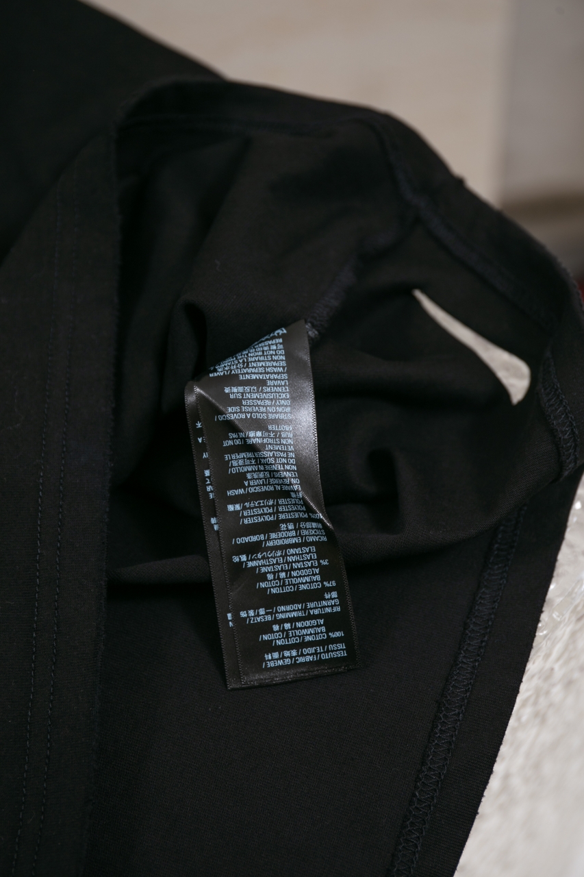 Balenciaga Distressed Black Long Sleeve T-Shirt with Tape Detail 6 windows1756825691502 8251023802084394920