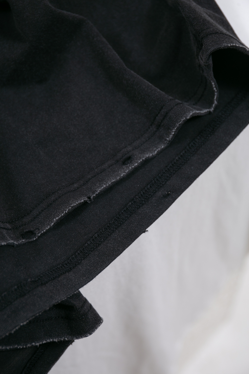 Balenciaga Paris 25FW Distressed Long Sleeve T-Shirt - Vintage Black 7 windows1756825705961 21416515371643063298