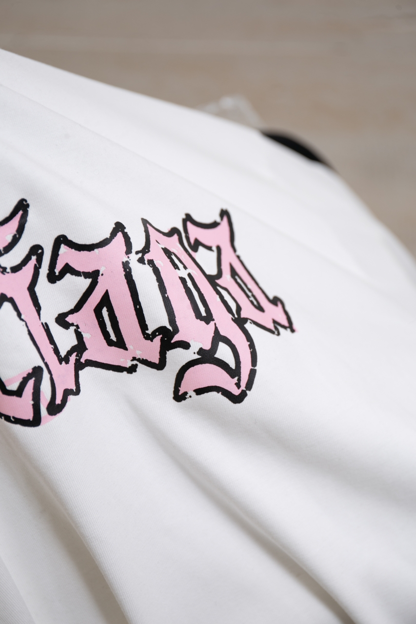 Balenciaga Gothic Logo Print Distressed Long Sleeve T-Shirt - Unisex 4 windows1756825725245 18892854451749360297