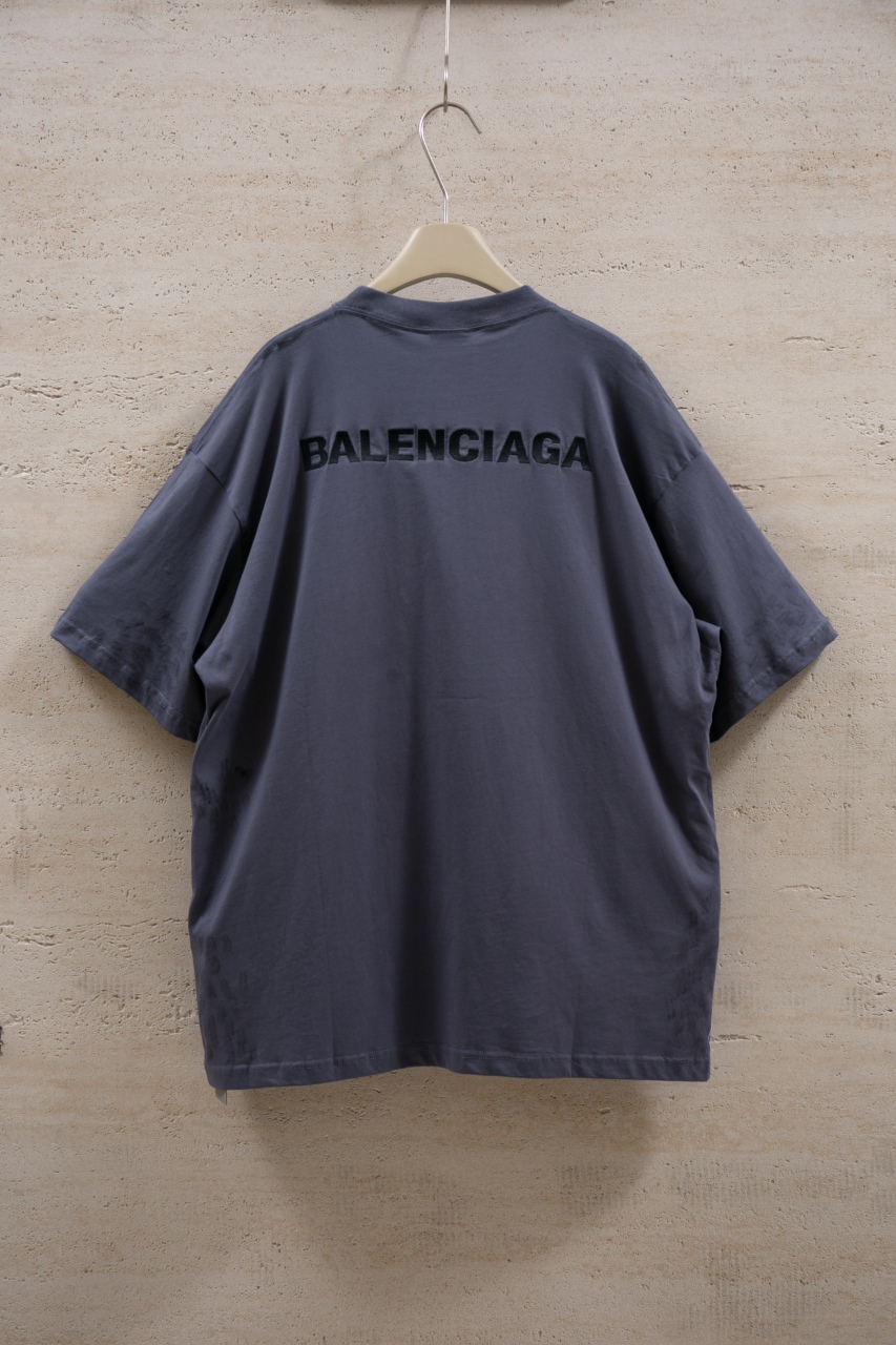 Balenciaga 25SS Embroidered Painted Short Sleeve Tee - Premium Comfort 3 windows1756826076323 1963276763 109326751