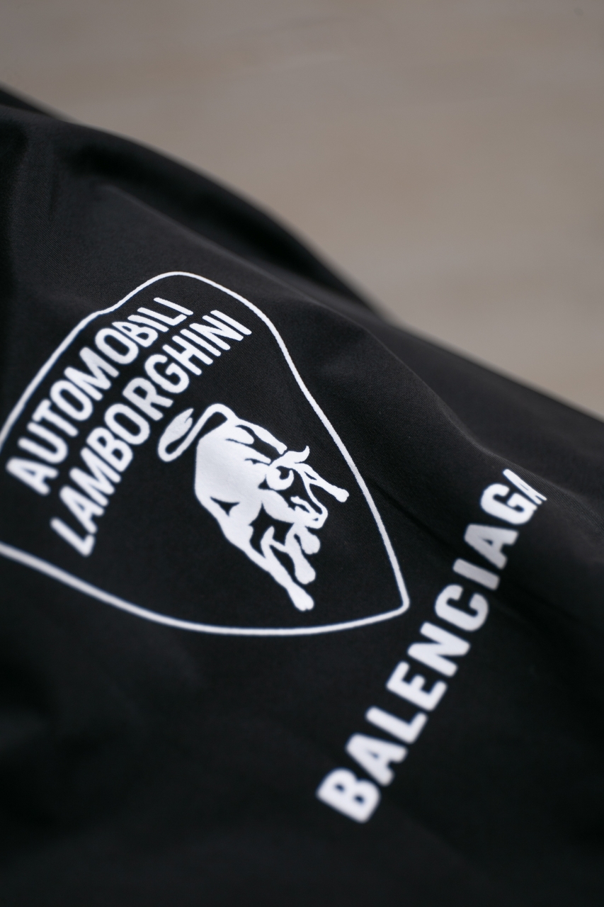 Balenciaga x Lamborghini Black Sport Pants Fall 25 Oversized Unisex 4 windows1757687236491 336701418 1953073222