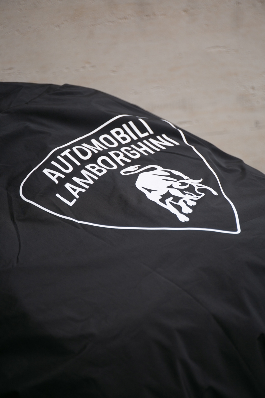Balenciaga x Lamborghini Black Windbreaker Jacket Coat Fall 25 Collection 3 windows1757687988848 1167687442 998457562