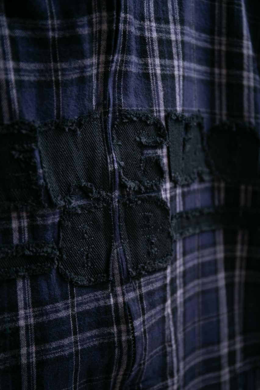 Balenciaga Plaid Zip-Up Hoodie - Dark Blue Checkered Cotton Blend Jacket 8 windows1757689458423 627327809 1445222295