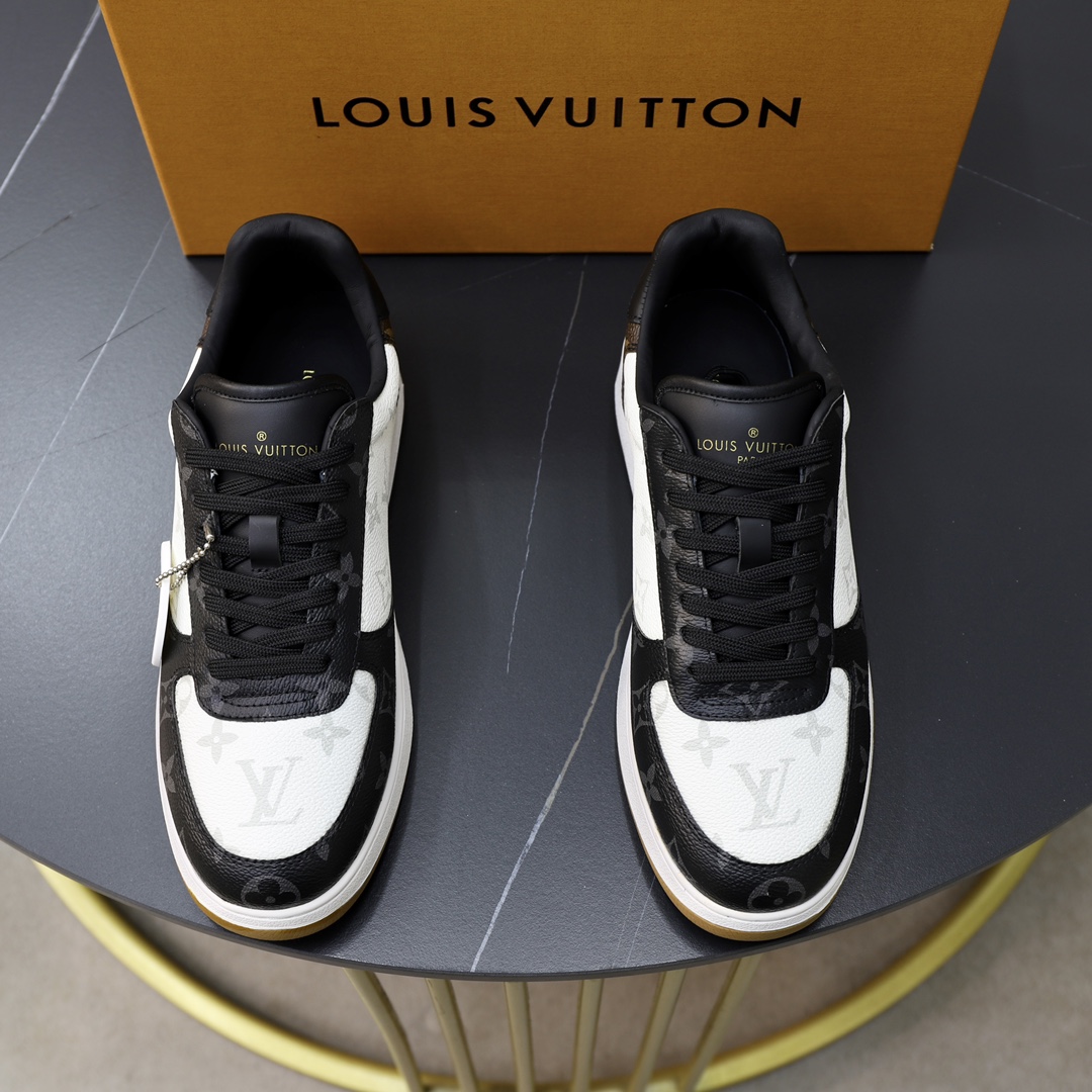 Louis Vuitton Schoenen Skateboardschoenen Hoge kwaliteit aanpassen
 Koeienhuid Casual