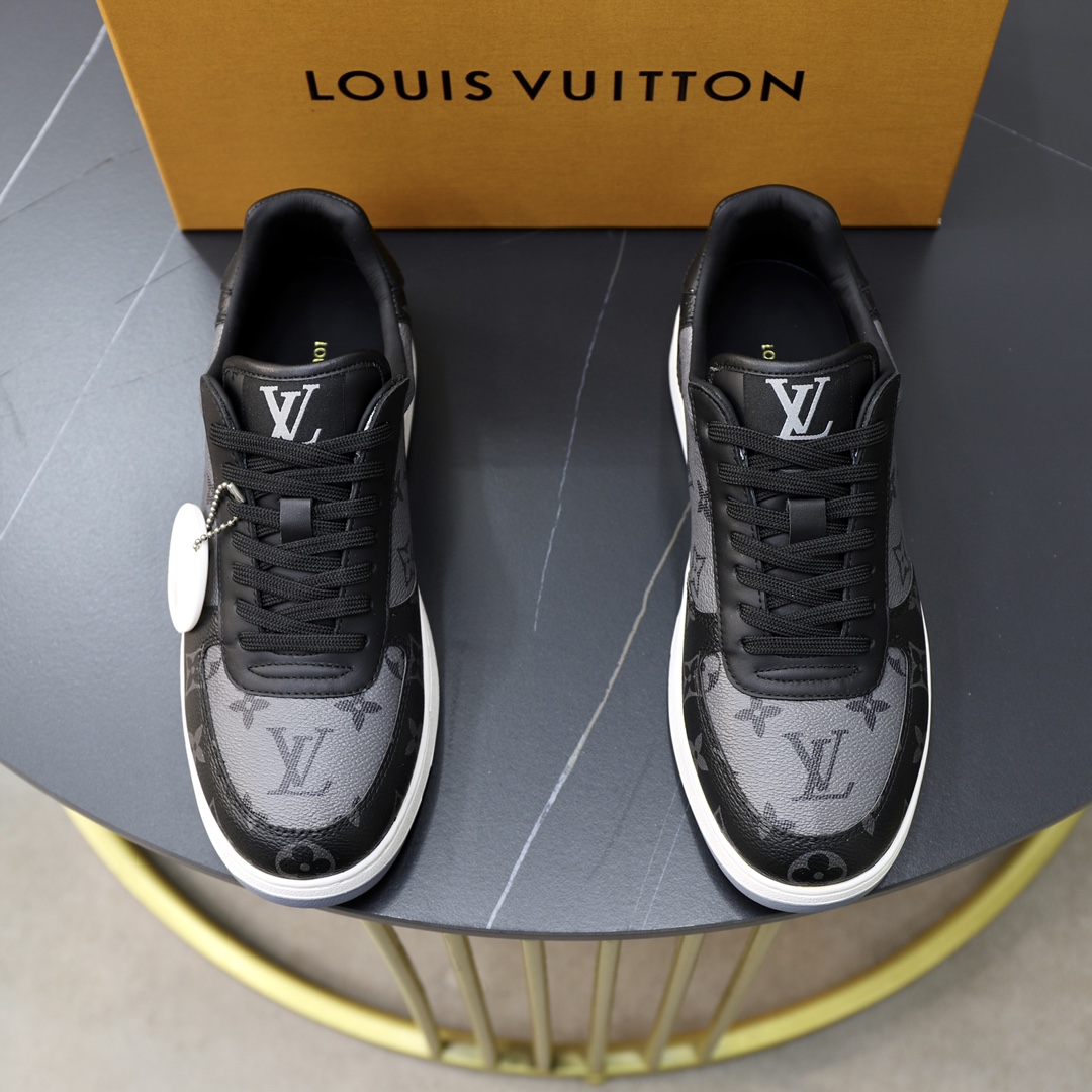 Louis Vuitton Schoenen Skateboardschoenen Koeienhuid Casual