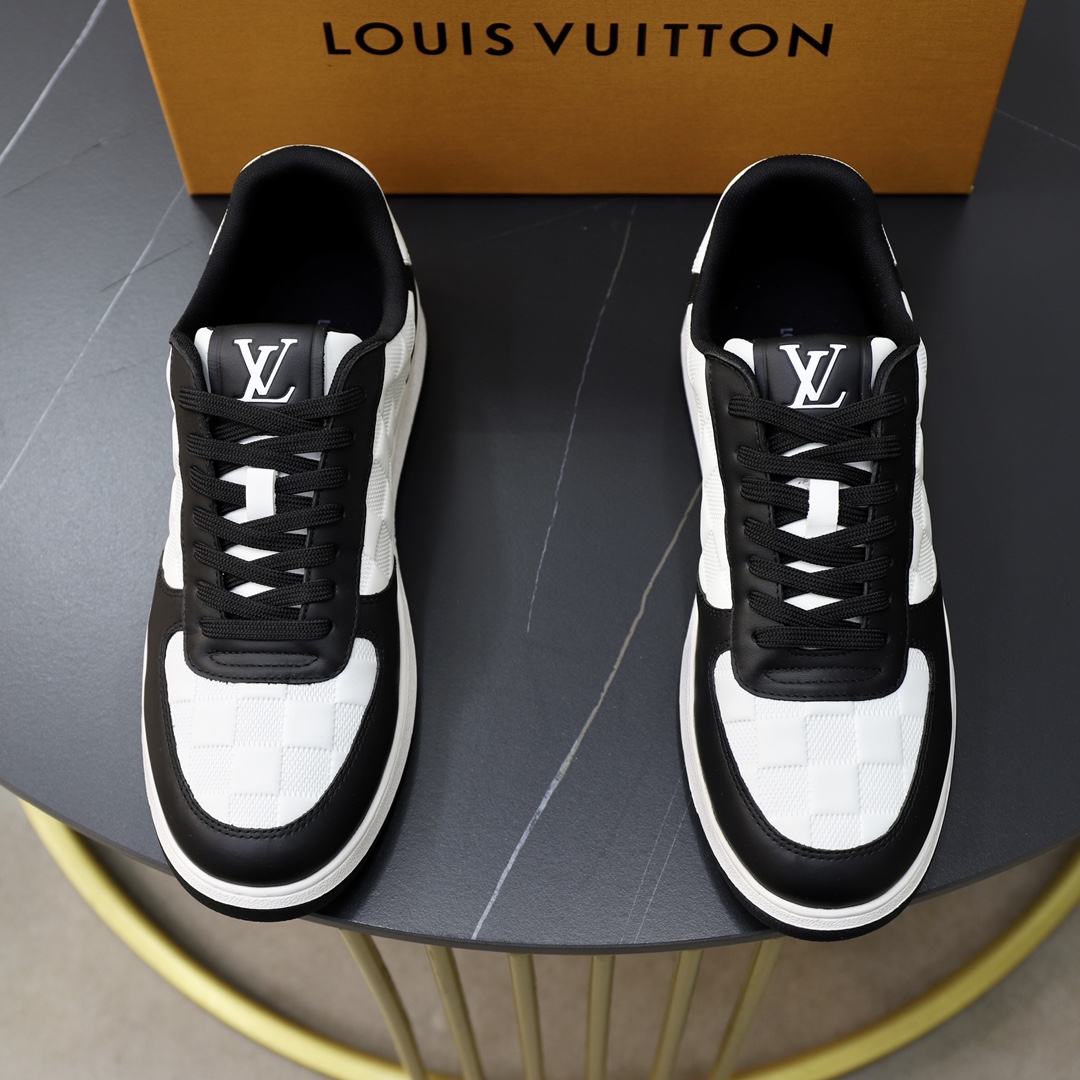 Louis Vuitton Schoenen Skateboardschoenen Koeienhuid Casual