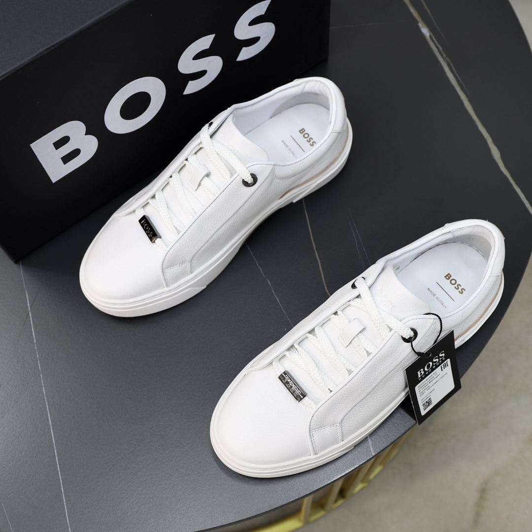 precio de fábrica: top original único BOSS último listado, superficie de cuero de vaca original impo