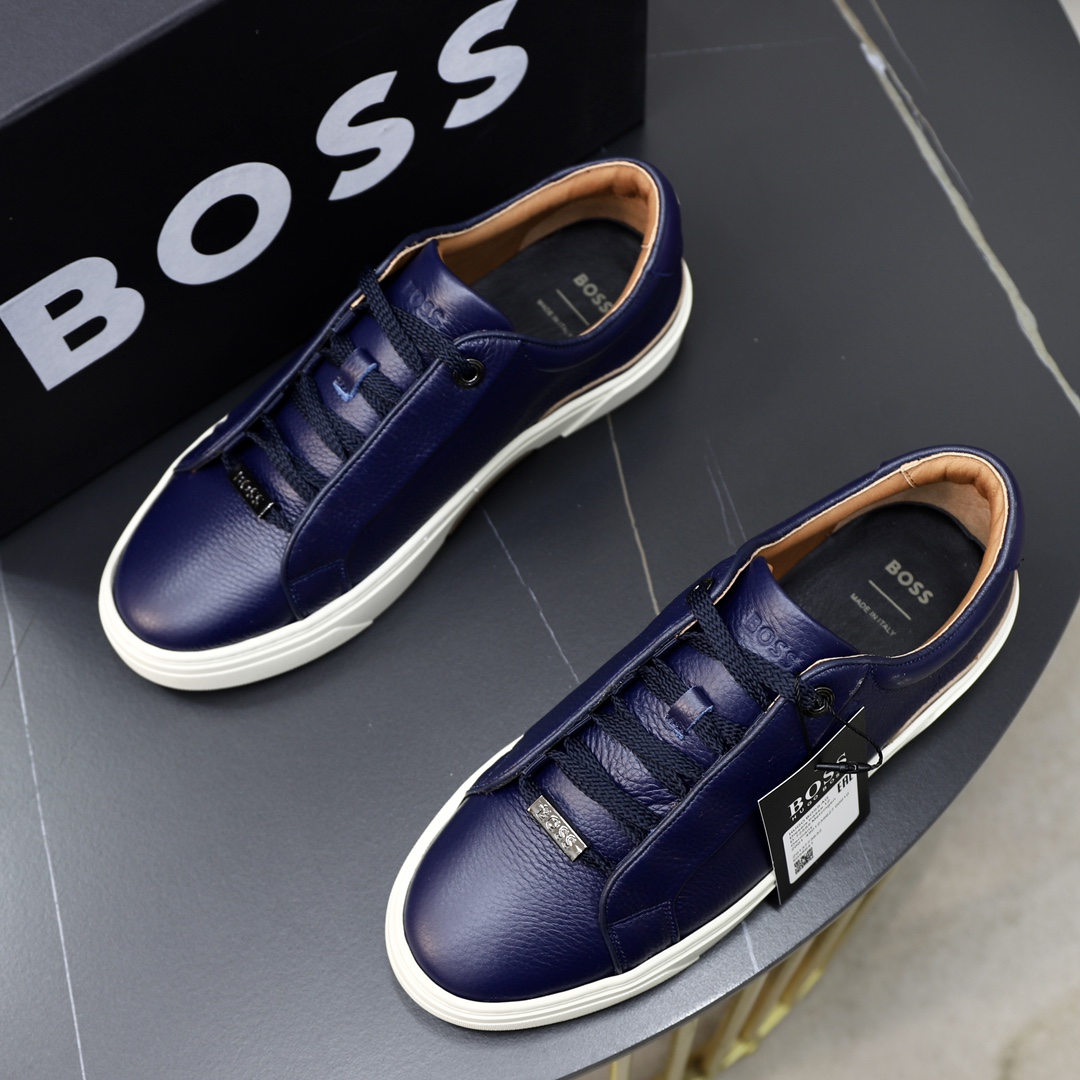 precio de fábrica: top original único BOSS último listado, superficie de cuero de vaca original impo