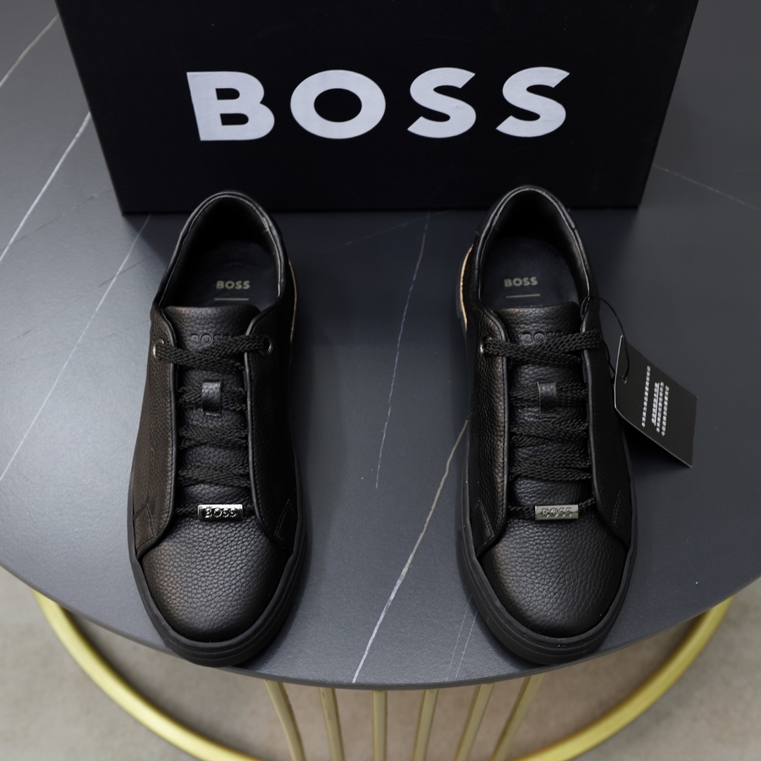 precio de fábrica: top original único BOSS último listado, superficie de cuero de vaca original impo