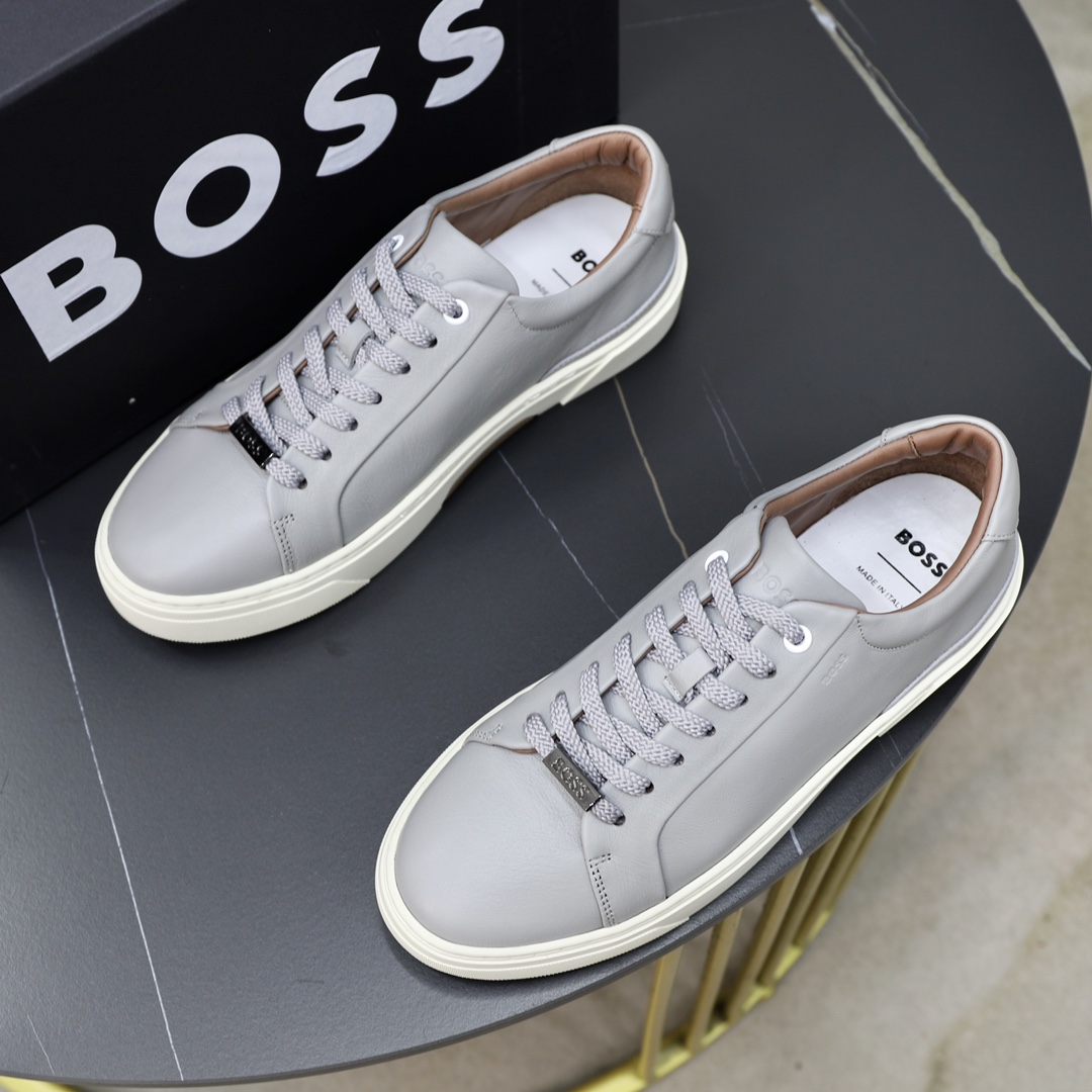 precio de fábrica: top original único BOSS último listado, superficie de cuero de vaca original impo