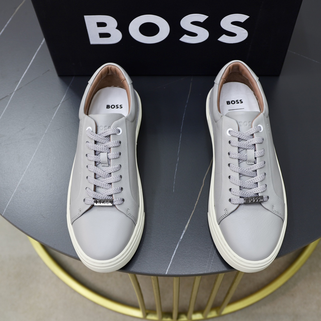 precio de fábrica: top original único BOSS último listado, superficie de cuero de vaca original impo