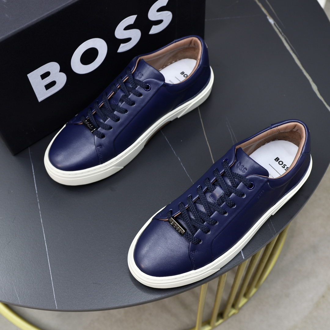 precio de fábrica: top original único BOSS último listado, superficie de cuero de vaca original impo