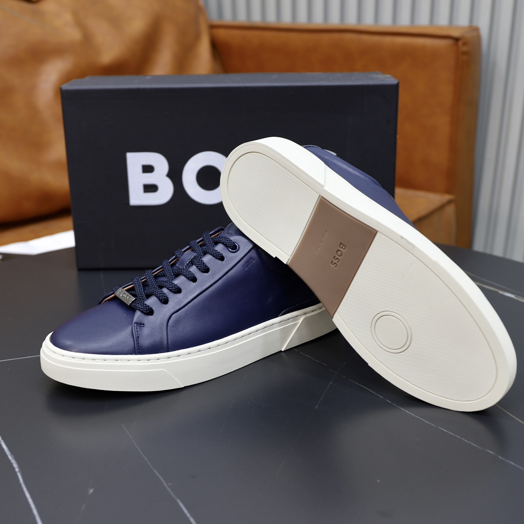 precio de fábrica: top original único BOSS último listado, superficie de cuero de vaca original impo