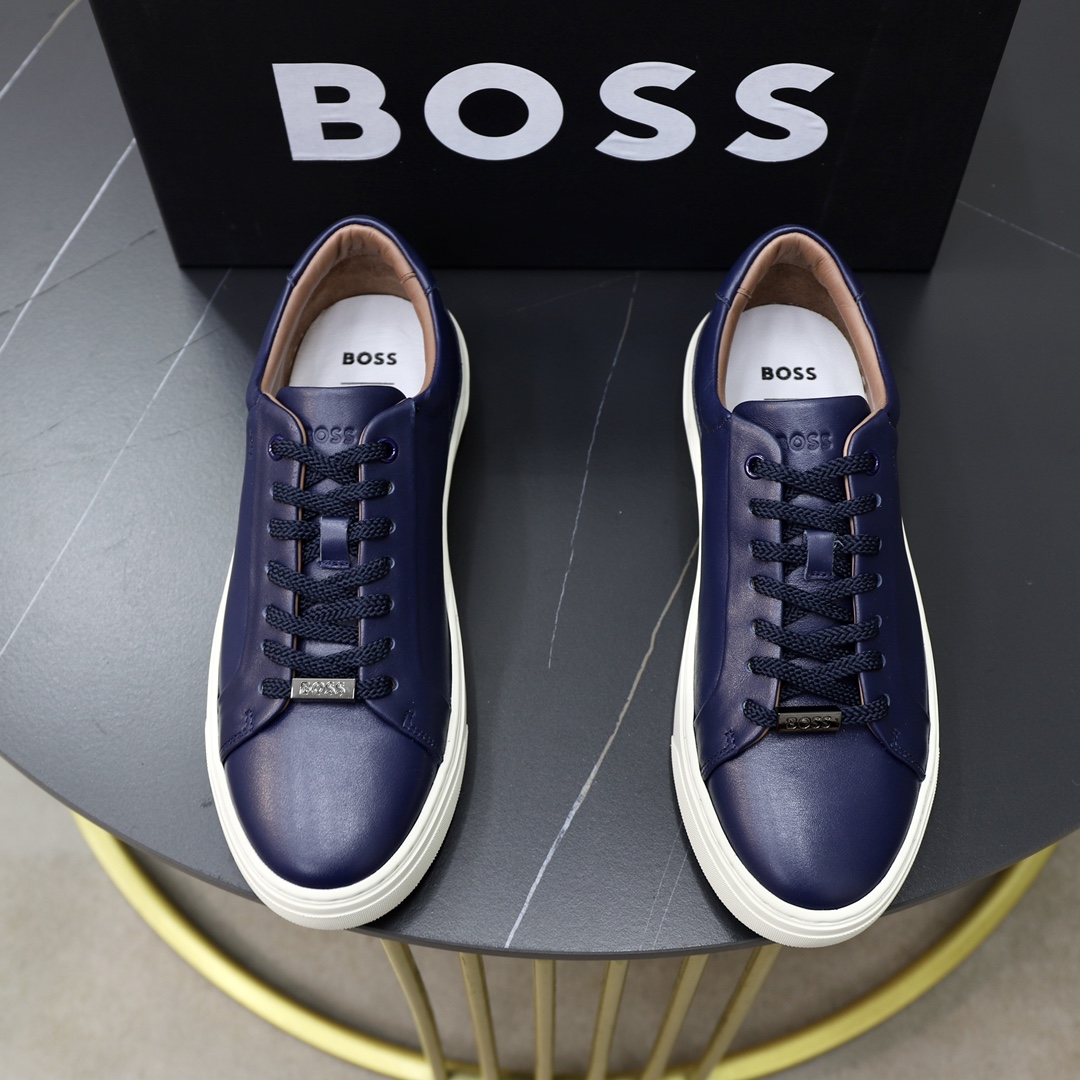 precio de fábrica: top original único BOSS último listado, superficie de cuero de vaca original impo