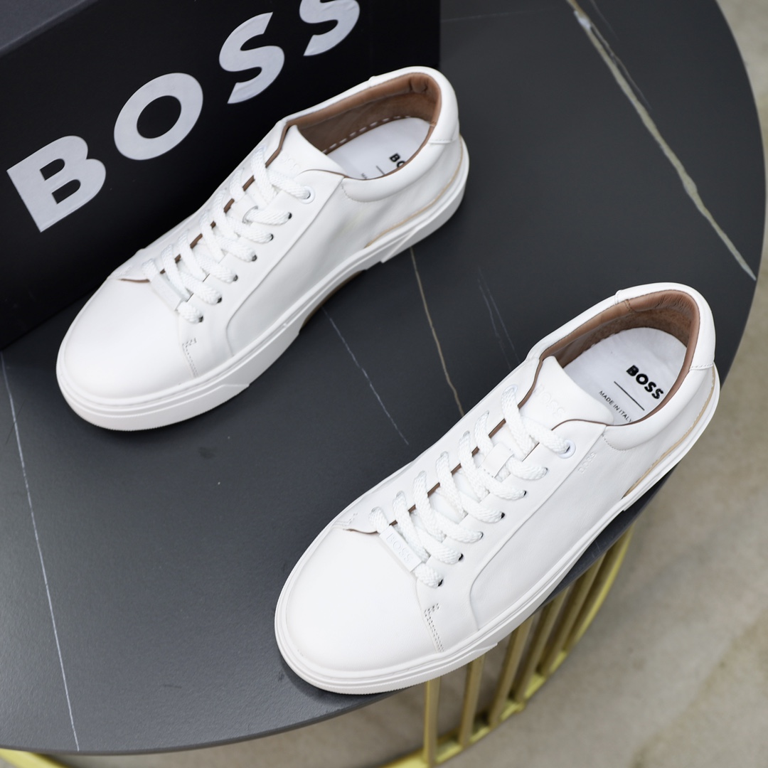 precio de fábrica: top original único BOSS último listado, superficie de cuero de vaca original impo
