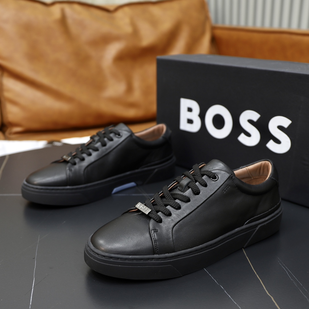 precio de fábrica: top original único BOSS último listado, superficie de cuero de vaca original impo