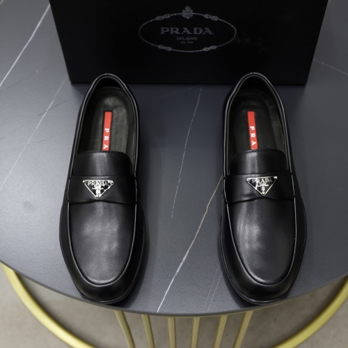 Prada Men's Leather Loafers - Classic Style, Comfortable Fit, Sizes 38-44 22 Prada Men's Leather Loafers - Classic Style, Comfortable Fit, Sizes 38-44